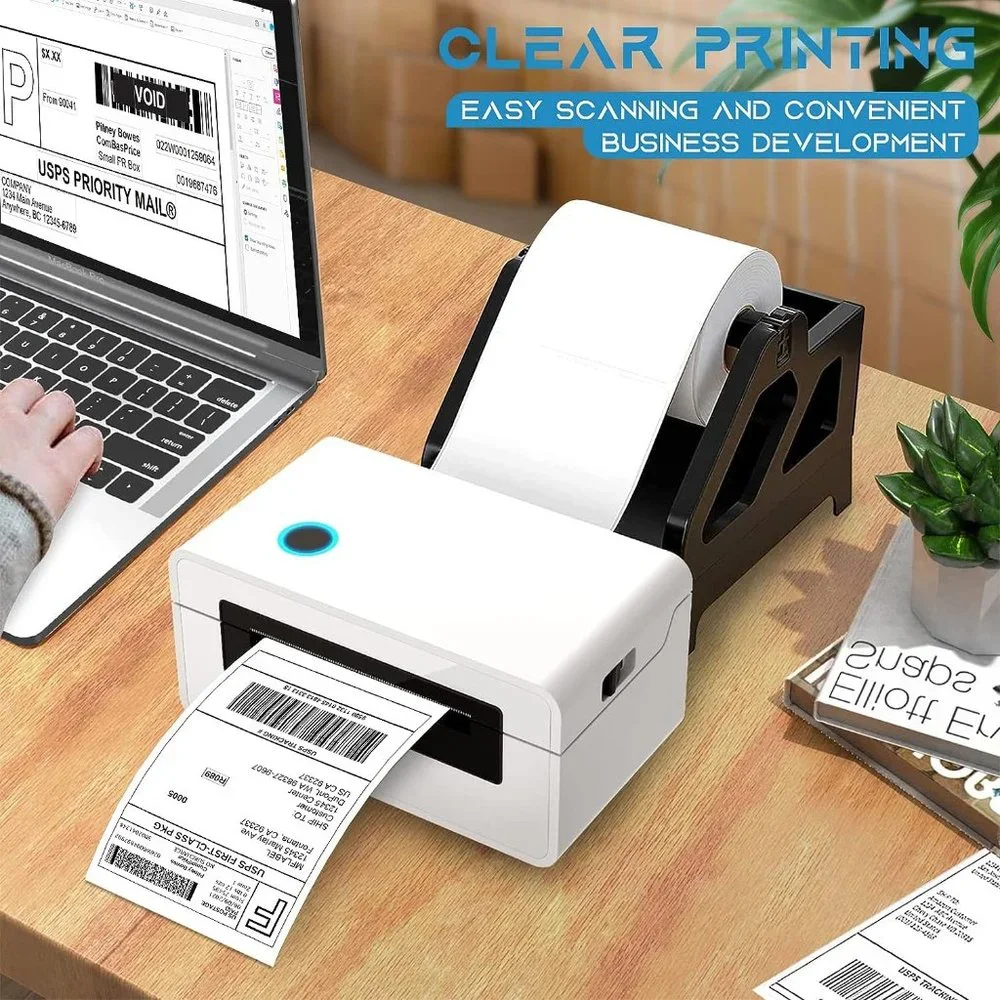 MFLABEL 4x6 Direct Thermal Labels Shipping Labels w Perforated 250 Labels
